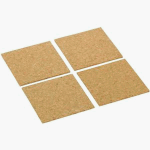 The Board Dudes, Inc. 72 Light Cork Tiles 6