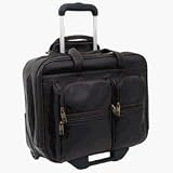 Samsonite Business Cases Leather Wheeled Computer Case by 
