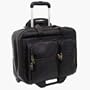 Samsonite Business Cases Full Grain Cowhide Leather Wheeled Portfolio Case - Brown