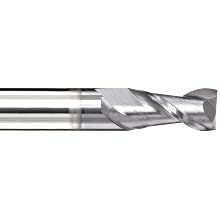 Melin Tool AMGS40 Carbide Square Nose End Mills, Inch, Stub Length, AlTiN Finish, 40 Degree Helix, For Use With Aluminum/Aluminum Alloys, Cast Iron, Steel/Steel Alloys