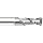 Melin Tool AMGS40 Carbide Square Nose End Mills, Inch, Stub Length, AlTiN Finish, 40 Degree Helix, For Use With Aluminum/Aluminum Alloys, Cast Iron, Steel/Steel Alloys