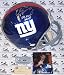 Eli Manning Autographed/Hand Signed New York Giants Authentic Full Size Proline Football Helmet with