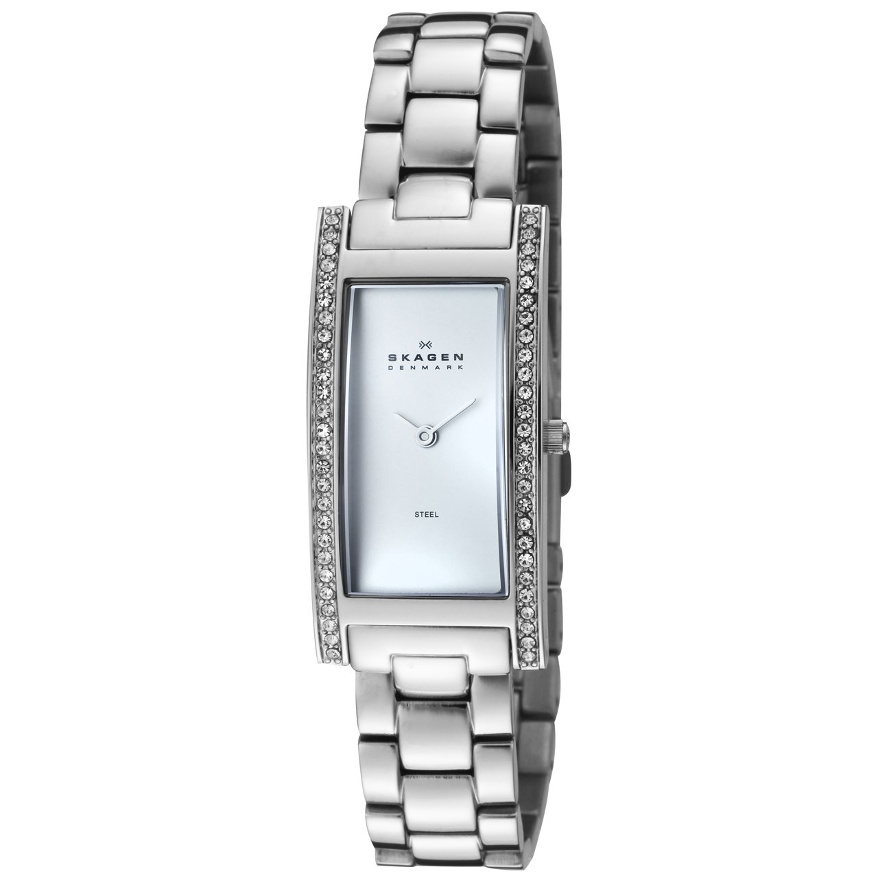 Skagen Women’s 459SSXZI Swarovski Crystal Stainless Steel Watch