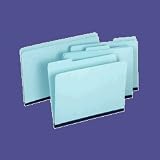 Folder,1Expansion,1/3 Cut Tab,11 3/4x9 1/2,20/BX,Blue (GLW61513BLU)