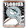 Florida Marlins MLB Triple Woven Jacquard Throw (MLB Series) (48x60")"