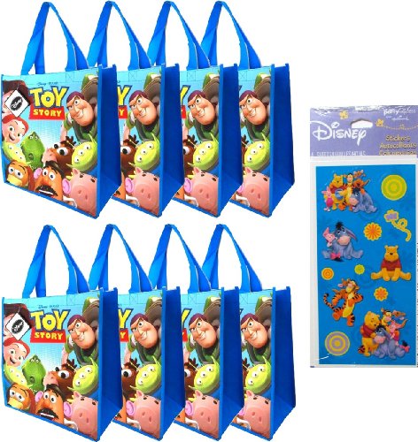 8-pack Toy Story Tote Bags Set (13