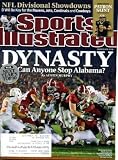 Sports Illustrated January 18 2010 Mark Ingram/Alabama Crimson Tide on Cover, Drew Brees/New Orleans Saints, New Orleans vs Dallas Cowboys, Indianapolis Colts vs New York Jets,