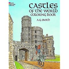 Castles of the World Colouring Book