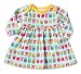Zutano Print Long Sleeve Dress, Owls, 0-3 Months