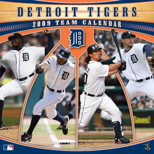 Detroit Tigers 2009  Wall Calendar