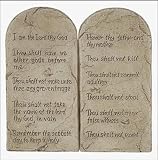 Ten Commanments - Large Wall plaque Museum Reproduction