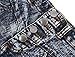 Bienzoe Big Girl's Summer Stretchy High Waist Holes Ripped SnowWash Jean Shorts
