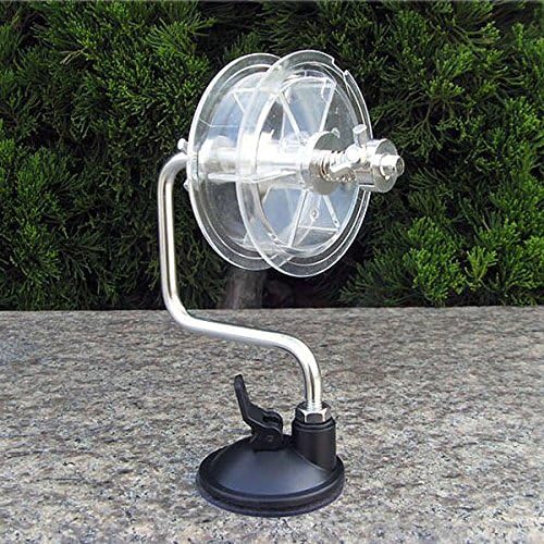Portable Silver Aluminum Fishing Line Reel Spool Spooler System