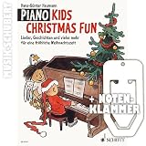 Produkt-Bild: PIANO KIDS Christmas fun inkl. praktischer Notenklammer - das Weihnachts-Spielbuch zur beliebten Klavierschule f&uuml;r Kinder mit Liedern, Geschichten und vielem mehr f&uuml;r eine fr&ouml;hliche Weihnachtszeit (broschiert) von Hans-G&uuml;nter Heumann (Noten/Sheetmusic)