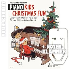 PIANO KIDS Christmas fun inkl. praktischer Notenklammer - das Weihnachts-Spielbuch zur beliebten Klavierschule f�r Kinder mit Liedern, Geschichten und vielem mehr f�r eine fr�hliche Weihnachtszeit (broschiert) von Hans-G�nter Heumann (Noten/Sheetmusic)