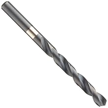 Dormer A191 High Speed Steel Jobber Length Drill Bit Set with Plastic Case, Black Oxide Finish, 118 Degree Conventional Point, Metric, 19 piece, 1.0 mm to 10.0 mm in 0.5 mm Increments