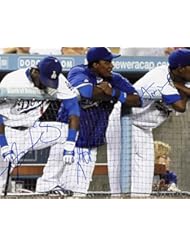 Entertainment Memorabilia: Pablo Ozuna, Angela Berroa & James Mcdonald Autographed Signed 8x10 Photo COA