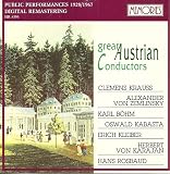 Great Austrian Conductors (Public Performances 1928/1967)