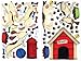 RoomMates RMK1387SLG Doggie Treats Peel & Stick Wall Decal MegaPack