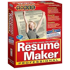 Resumemaker Professional 12.0 by Individual Software Inc.