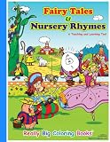 Big Book of Fairy Tales & Nursery Rhymes Giant Super Jumbo Coloring Book (18 x 24)
