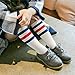 Dare Color Uniform Knee High Socks with Stripes Tube Socks for Kids