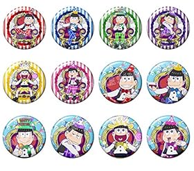おそ松さん バースデーver. トレーディング缶バッジ BOX商品 1BOX = 12個入り、全12種類