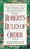 Robert's Rules of Order: Newly Revised (10th Edition)