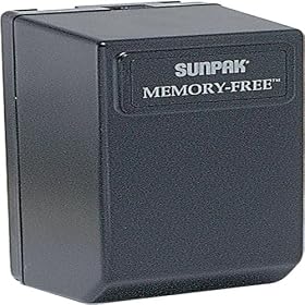 SUNPAK RB-90UL Universal 8mm/VHS-C Camcorder Battery