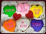 Be Mine Valentine Decorated Sugar Cookie Gift Tin