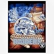 Oakland Raiders Woven Tapestry Throw