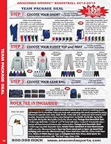 Anaconda Sports&reg; Basketball Team Package Deal (Call 1-800-398-7625 to order)