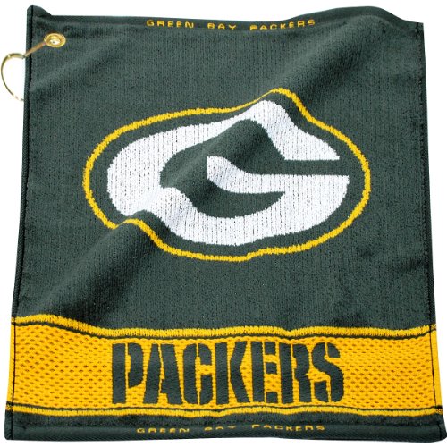Team Golf Green Bay Packers Woven Golf Towel