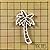 Palm Tree cookie cutter, 1 pc, Ideal for Tropical theme party