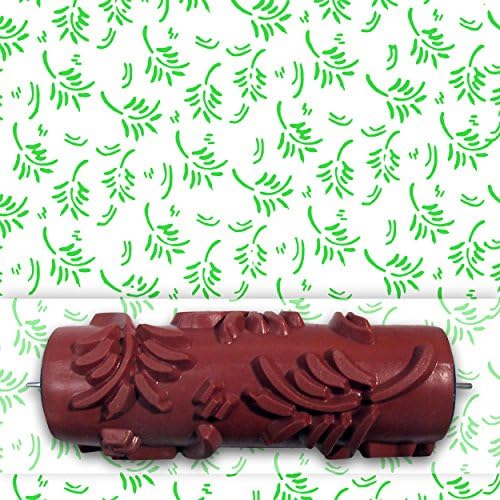 Patterned Paint Roller Kit. Decorative Stencil For Creating Murals &amp; Borders