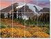 Mountain Picture Ceramic Tile Mural M050 | 18x24 using (12) 6x6 tiles