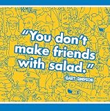 Simpsons Luncheon Napkin
