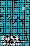 Mind And The World Order: Outline Of A Theory Of Knowledge