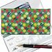 Lenticular Check Book Cover, SUN FLOWER , GREEN, RED R-D129-CBC