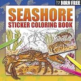 Seashores (Born Free Sticker Colouring Books)