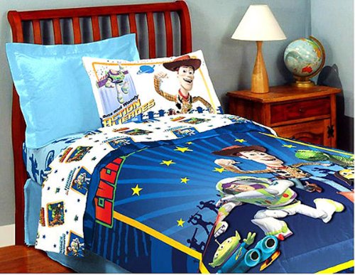 Disney Pixar Toy Story Full Sheet Set, Cotton Rich