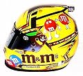 AUTOGRAPHED 2016 Kyle Busch #18 M&Ms Racing (Joe Gibbs Team) Beam Designs Signed Lionel 1/2 Scale NASCAR Replica Collectible Mini Helmet with COA (Limited Edition!)