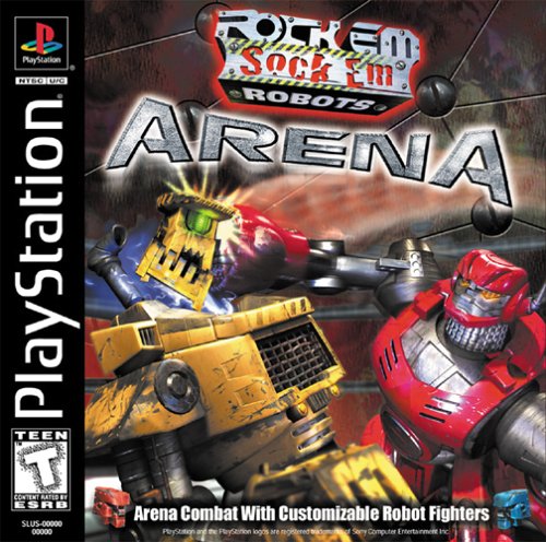 Childrens Toyshop  Video Games : Rock Em Sock Em Robot Arena