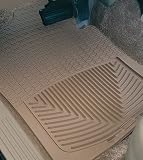 Weathertech Classic Premium Rubber Floor Mats - Tan, 1st Row Only. Infiniti I30 2000 - 2001