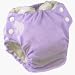 SwaddleBees Snap AIO (All In One) Cloth Diaper (Small, Periwinkle)