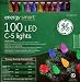 100 LED C-5 Holiday Christmas Lights (MULTI Color)