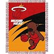 Miami Heat NBA Triple Woven Jacquard Throw (044 Series) (36x46")"