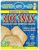 Edward & Sons Rice Snax Lightly Salted, 2.8-Ounce Boxes (Pack of 12)