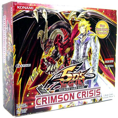 YuGiOh 5D's Crimson Crisis Booster Box 24 Packs