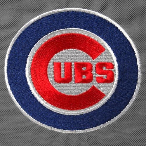 MLB Chicago Cubs Fabric Storage Drawer, One Size, Gray